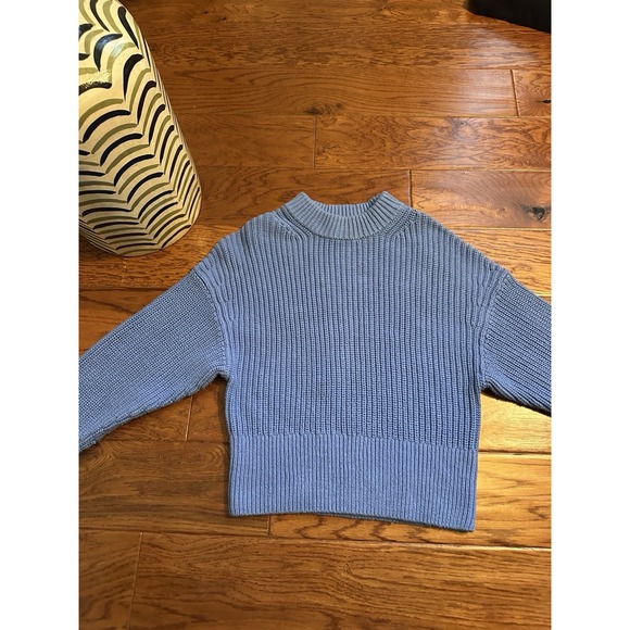 Everlane The Texture Cotton Crew Sweater Size XS 100% Organic Cotton - Picture 2 of 11